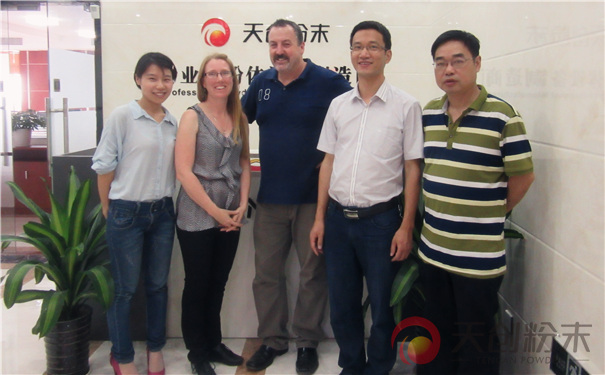 天創(chuàng)李總和澳大利亞客戶合影 天創(chuàng)李總和澳大利亞客戶合影