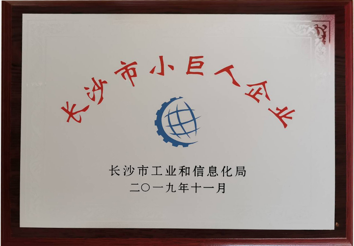 長(zhǎng)沙天創(chuàng)粉末有限公司榮獲長(zhǎng)沙市“科技創(chuàng)新小巨人企業(yè)”獎(jiǎng)!!!
